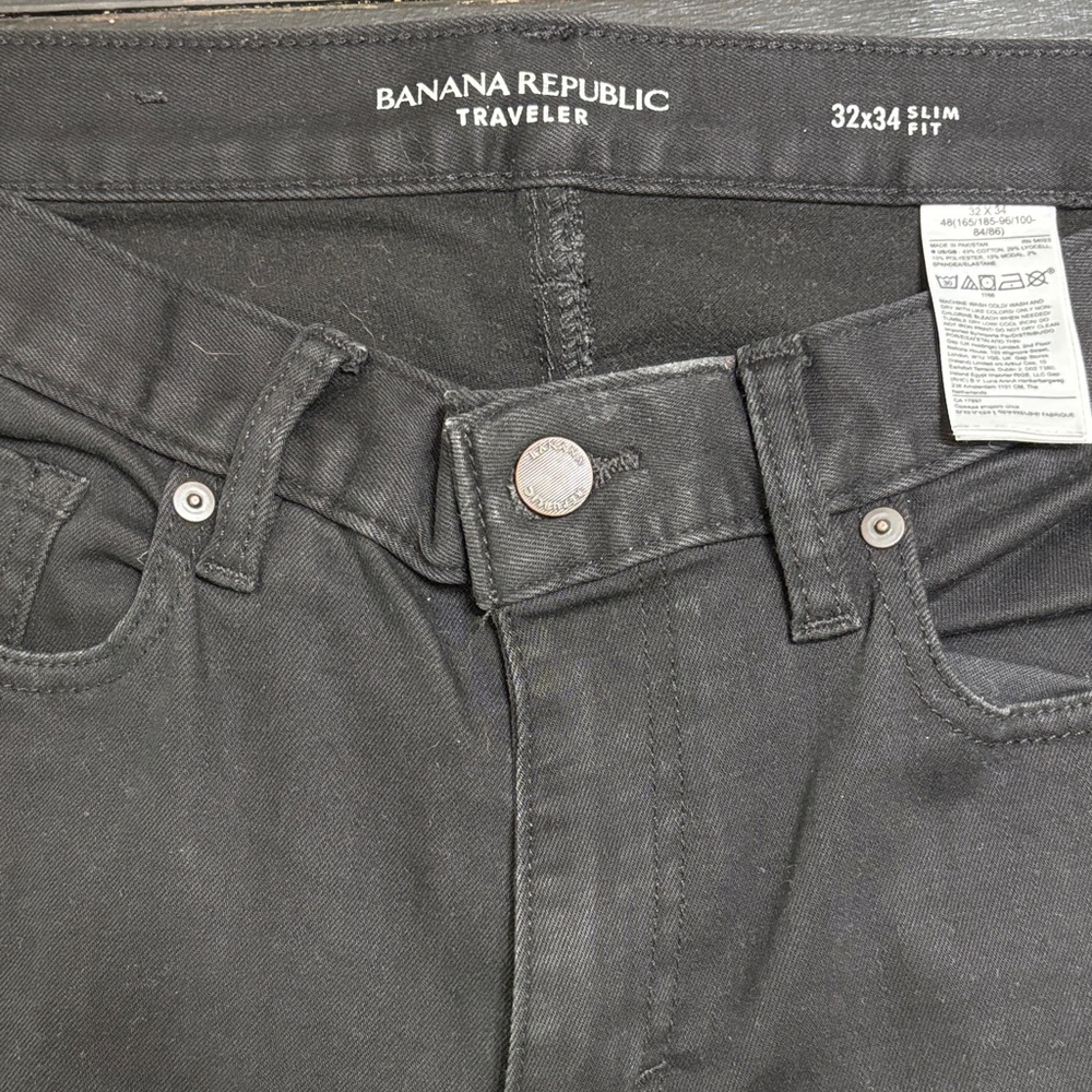 Banana Republic Black Denim Pants